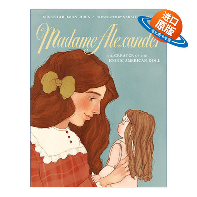 英文原版 Madame Alexander 亚历山大夫人娃娃的创始人传记 精装绘本 英文版 进口英语书籍