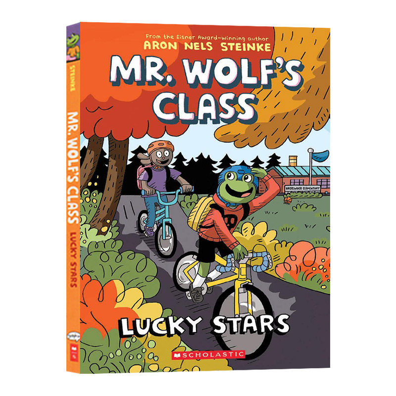 老狼先生的教室漫画3 英文原版 mr wolfs class 3 lucky stars 狼