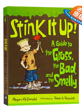 英文原版 Stink It Up 打起精神来 Stink系列 Judy Moody朱迪姐弟篇 英文版 进口英语原版书籍儿童外文书