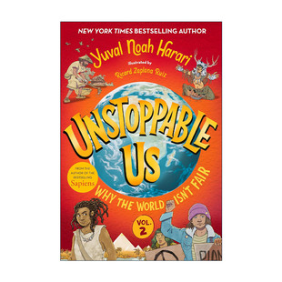 英文原版 Unstoppable Us Volume 2 势不可挡的人类2 不可阻挡的我们 人类简史 儿童插图历史科普百科 精装 英文版进口英语 书籍