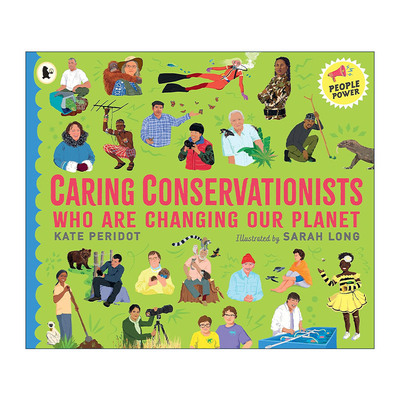 英文原版 Caring Conservationists Who Are Changing Our Planet 改变地球的环保主义者 儿童科普百科绘本 进口英语原版书籍