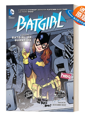 英文原版 Batgirl Vol 1 Batgirl of Burnside 蝙蝠少女 第1卷 伯恩赛德的蝙蝠少女 英文版 进口英语原版书籍
