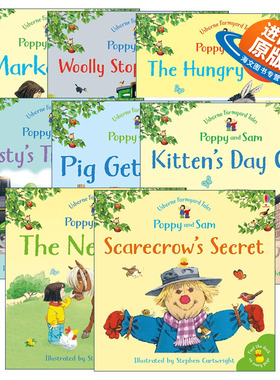 英文原版 Farmyard Tales Poppy and Sam 农场故事系列8册 儿童启蒙故事书 英文版 进口英语原版书籍