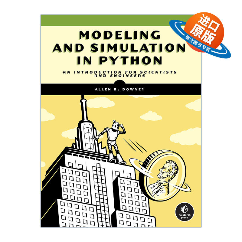 英文原版 Modeling and Simulation in Python Python建模与仿真 科学家和工程师入门指南 Allen Downey 英文版 进口英语原版书籍