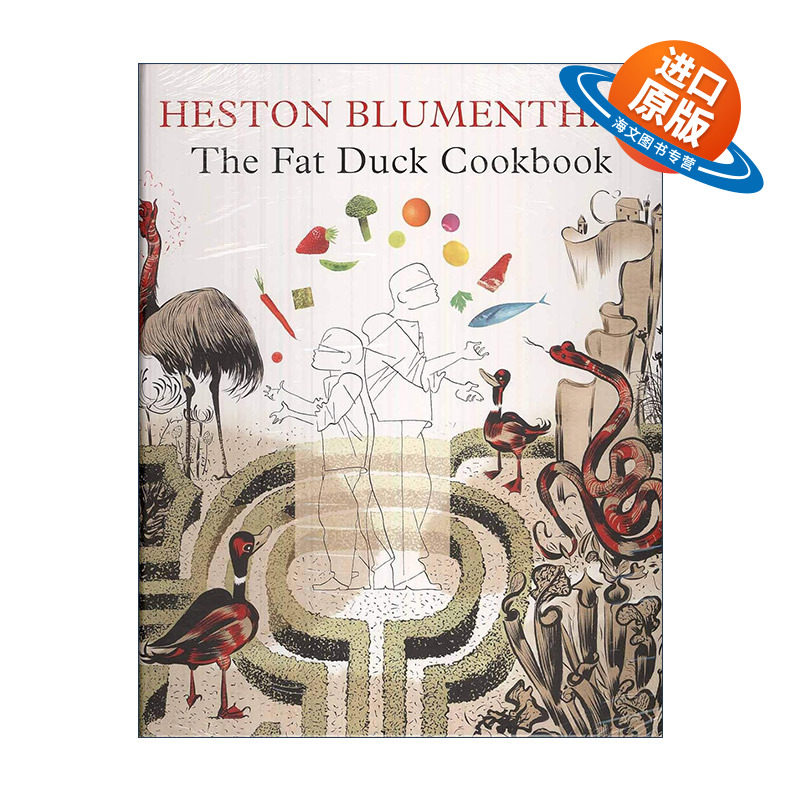 英文原版 The Fat Duck Cookbook 英国肥鸭餐厅烹饪书 米其林三星餐厅 精装 英文版 进口英语原版书籍