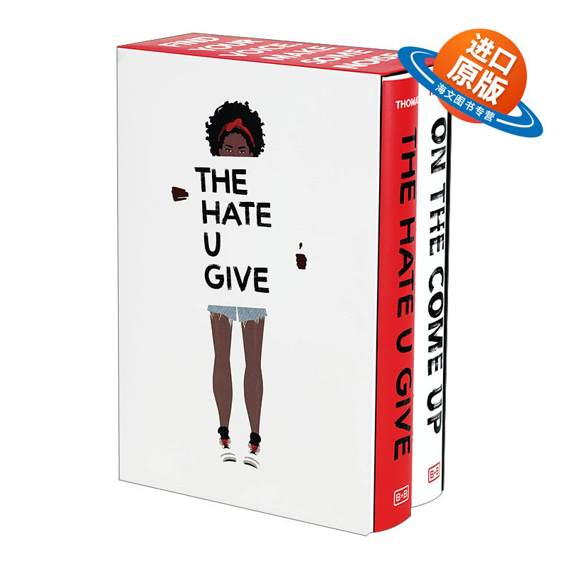 英文原版 Angie Thomas 2-Book Box Set 安吉托马斯2册套装  黑暗中的星光+嘻哈梦想  精装 英文版 进口英语原版书籍儿童外文书