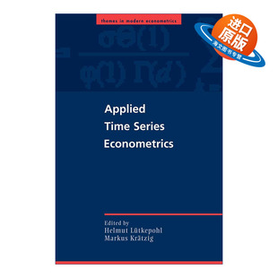 英文原版 Applied Time Series Econometrics 应用时间序列计量经济学 剑桥现代计量经济学系列 英文版 进口英语原版书籍