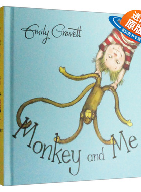 英文原版 Monkey and Me 猴子和我 吴敏兰书单 儿童绘本纸板书 英文版 进口英语原版书籍