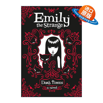 英文原版 Emily the Strange: Dark Times 怪异的艾米莉3 逢魔时刻 美国经典漫画人物小说 儿童章节书 精装 进口英语原版书籍