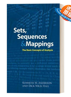 英文原版 Sets  Sequences and Mappings The Basic Concepts of Analysis  集合 序列和映射 分析的基本概念 英文版 进口书籍