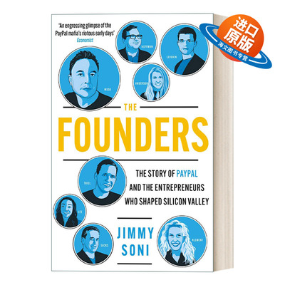 英文原版 The Founders 创业者 Paypal创业帮的故事 英文版 进口英语原版书籍