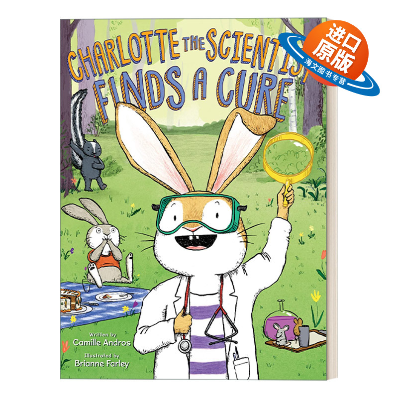 英文原版 Charlotte the Scientist Finds a Cure 科学家夏洛蒂找到了治愈方法 STEM绘本 英文版 进口英语原版书籍