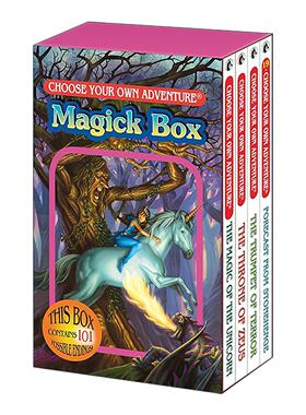 英文原版 Choose Your Own Adventure 4-Book Boxed Set Magick Box 惊险岔路口系列 魔法盒4册盒装套装 英文版 进口英语原版书籍