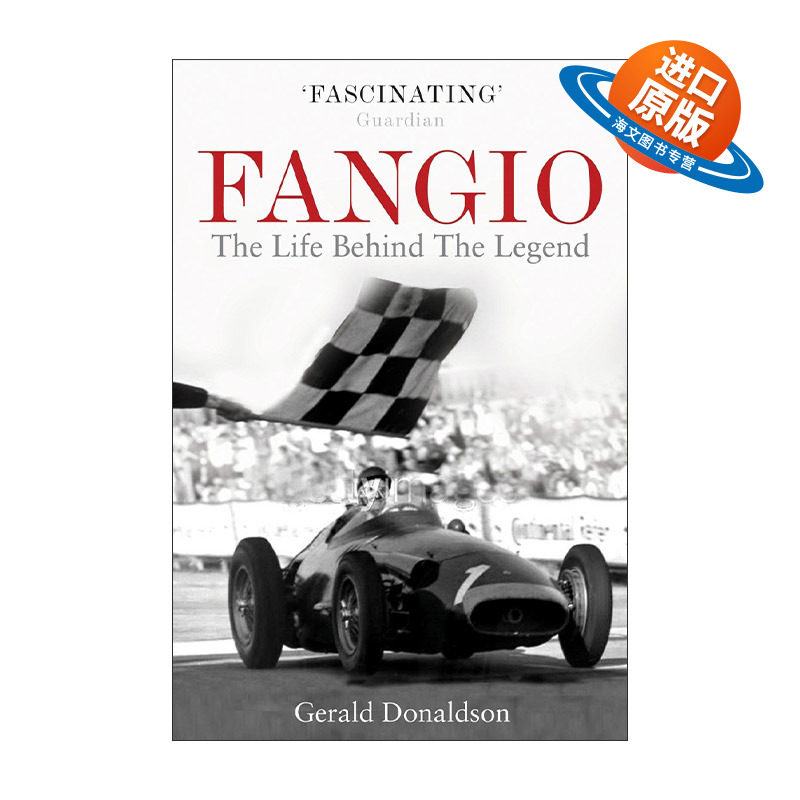 英文原版 Fangio 阿根廷赛车手胡安·曼纽尔·方吉奥传记 五次F1世界总冠军 英文版 进口英语原版书籍