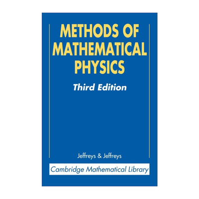 英文原版 Methods of Mathematical Physics 数学物理方法 剑桥数学图书馆系列 英文版 进口英语原版书籍