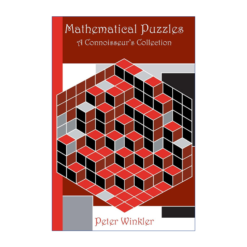 英文原版 Mathematical Puzzles 迷人的数学趣题 一位数学名家精彩的趣题珍集 英文版 进口英语原版书籍 书籍/杂志/报纸 科普读物/自然科学/技术类原版书 原图主图