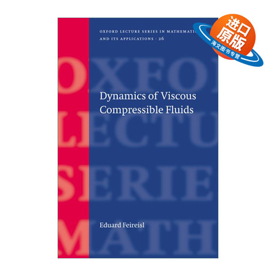 英文原版 Dynamics of Viscous Compressible Fluids 粘性可压缩流体的动力学 经典入门 精装 英文版 进口英语原版书籍
