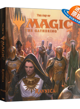 英文原版 The Art of Magic The Gathering Ravnica 魔术的艺术 万智牌拉尼卡影视游戏设定集 艺术画册周边 英文版 进口英语书籍
