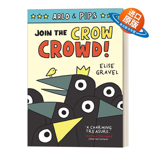 英文原版 Arlo and Pips 2 Join the Crow Crowd 阿乐和皮普漫画2 融入乌鸦群 英文版 进口英语原版书籍