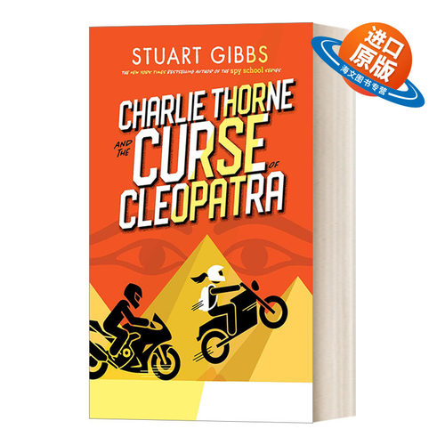 英文原版 Charlie Thorne and the Curse of Cleopatra 3 查理·索恩和克利奥帕特拉的诅咒3 Stuart Gibbs 英文版 进口英语原版书