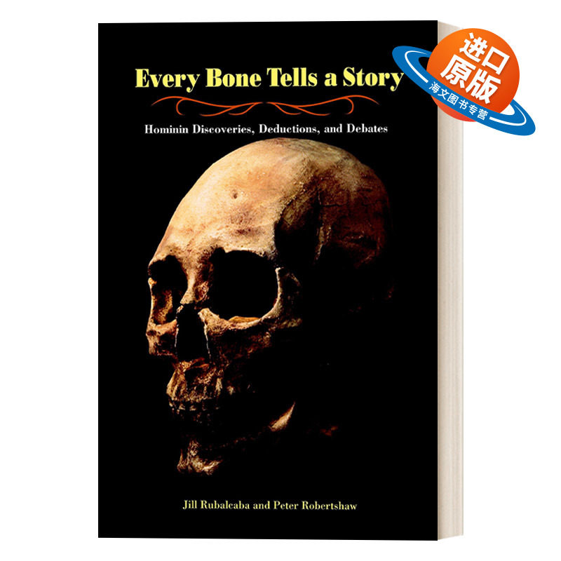 英文原版 Every Bone Tells a Story 每根骨头都有故事 古人类的发现 推理和辩论 儿童考古学科普百科 精装 英文版 进口英语书籍