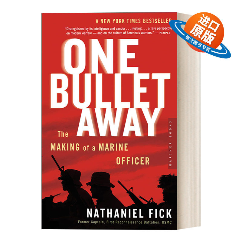 英文原版 One Bullet Away 一箭之遥 美国海军陆战队军官的成长记 英文版 进口英语原版书籍