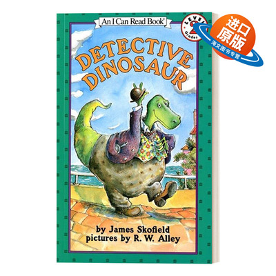 英文原版 Detective Dinosaur 恐龙侦探系列 I Can Read Level 2分级阅读 英文版 进口英语原版书籍