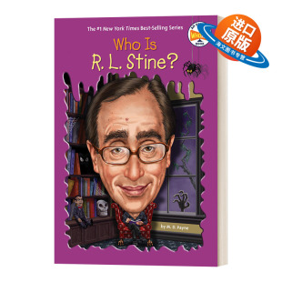 谁是R·L·斯坦 书籍儿童外文书 进口英语原版 英文版 人物传记系列 Stine? Who 英文原版