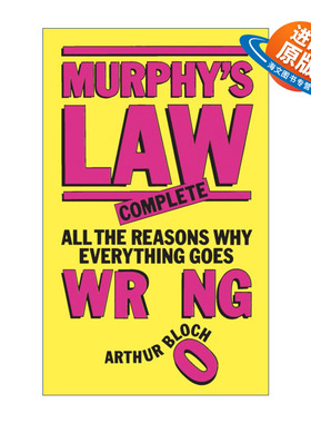 英文原版 Murphy's Law 墨菲定律 阿瑟·布洛赫 英文版 进口英语原版书籍