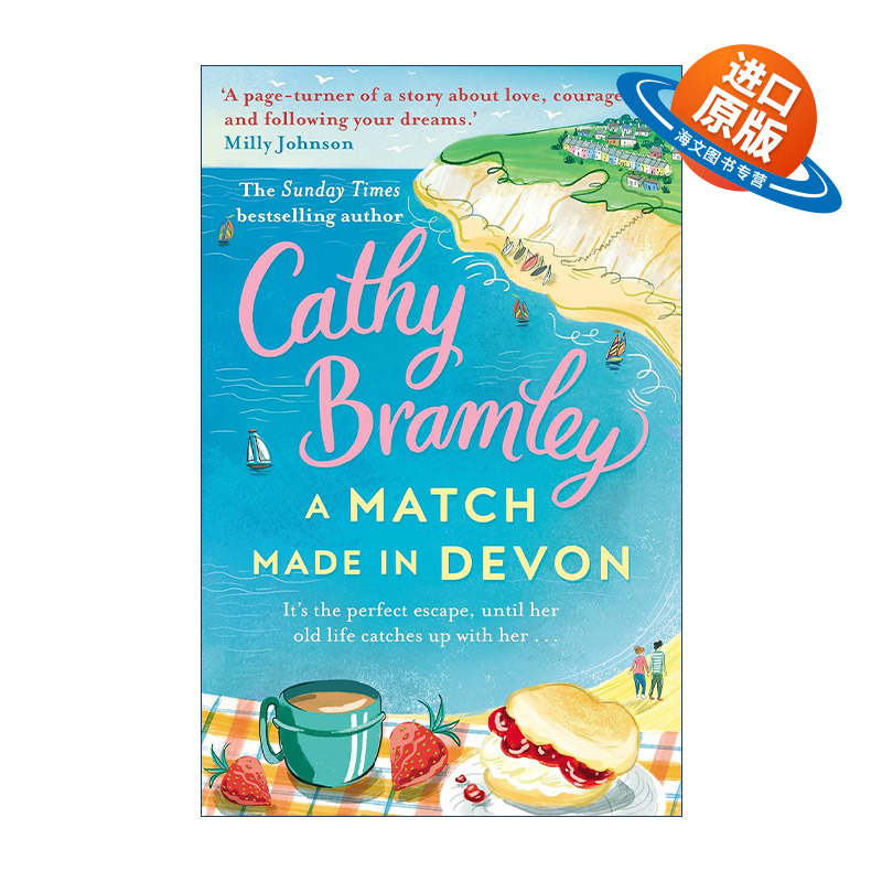 英文原版 A Match Made in Devon 德文郡的完美爱情 Cathy Bramley治愈浪漫小说 周日泰晤士报畅销书 英文版 进口英语原版书籍