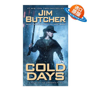 Butcher Dresden Cold 英文原版 巫师神探系列14 Jim 英文版 奇幻推理小说 Files 灵异档案 冰冷岁月 书 进口英语原版 Days The