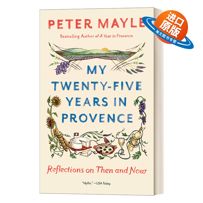 英文原版 My Twenty-Five Years in Provence 再见 山居岁月 我在普罗旺斯美好的25年 Peter Mayle 英文版 进口英语原版书籍
