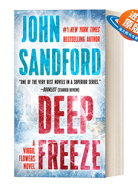 英文原版 Deep Freeze Virgil Flowers 10 维吉尔·弗劳斯系列10 严寒 惊悚悬疑犯罪小说 John Sandford 英文版 进口英语原版书籍