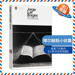 Penguin Fictions Luis Jorge 博尔赫斯小说集 小径分岔 进口书籍 Classics 英文版 杜撰集 花园 正版 Borges 英文原版