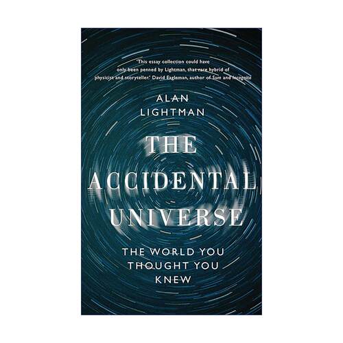 英文原版 The Accidental Universe 偶然的宇宙 精装 艾伦·莱特曼宇宙三部曲 Alan Lightman 英文版 进口英语原版书籍