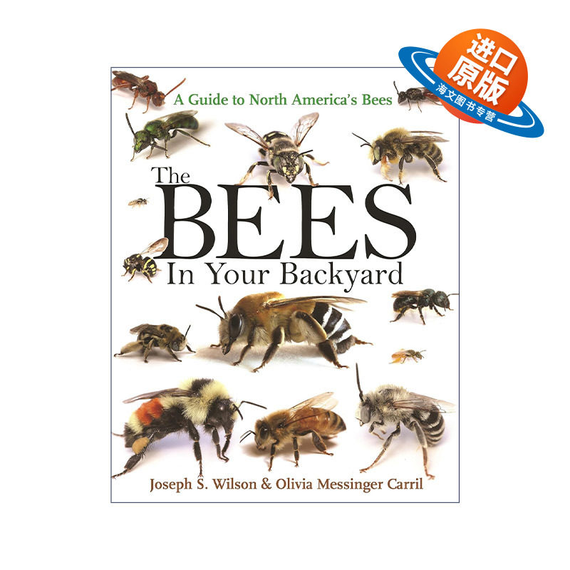英文原版 The Bees in Your Backyard 后院的蜜蜂 北美蜜蜂指南 Joseph S. Wilson 英文版 进口英语原版书籍