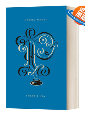 英文原版 精装小说 Swann's Way Penguin Drop Caps 在斯万家那边 精装 英文版 进口英语原版书籍