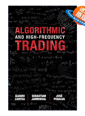 英文原版 Algorithmic and High-Frequency Trading 算法和高频交易 Alvaro Cartea 精装 英文版 进口英语原版书籍