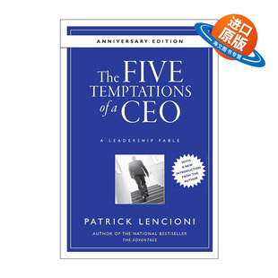 英文原版 The Five Temptations of a CEO 领导者的五大诱惑 应警惕的人性弱点 10周年版 精装 派特里克兰西尼奥 进口英语原版书籍