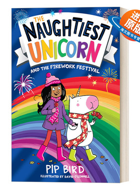 英文原版 Naughtiest Unicorn And The Firework Festival 独角兽系列11 独角兽和烟火节 英文版 进口英语原版书籍