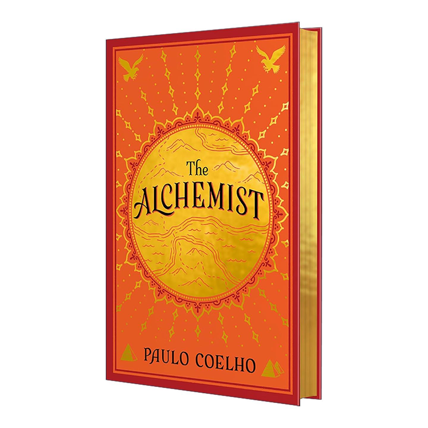 英文原版 The Alchemist 牧羊少年奇幻之旅 炼金术士 保罗柯艾略 金边精装收藏版 英文版 进口英语原版书籍