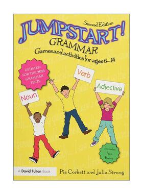 英文原版 Jumpstart Grammar 提升语法 6-14岁儿童的游戏和活动 英文版 进口英语原版书籍