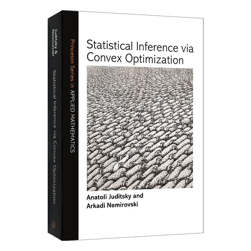 英文原版 精装 Statistical Inference via Convex Optimization 通过凸优化进行统计推断 精装 英文版 进口英语原版书籍