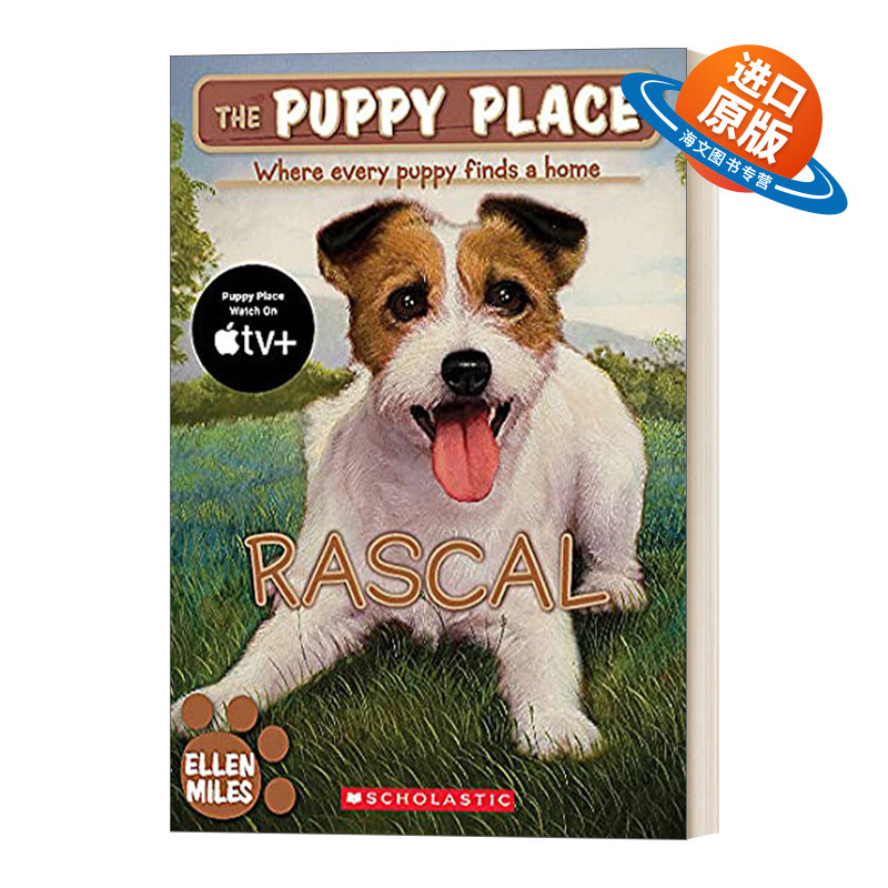 英文原版 The Puppy Place 4 Rascal 狗狗乐园4 暖心治愈 入门级章节书 英文版 进口英语原版书籍