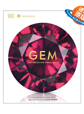 英文原版 Gem The Definitive Visual Guide 宝石视觉指南 DK科普百科精装 英文版 进口英语原版书籍