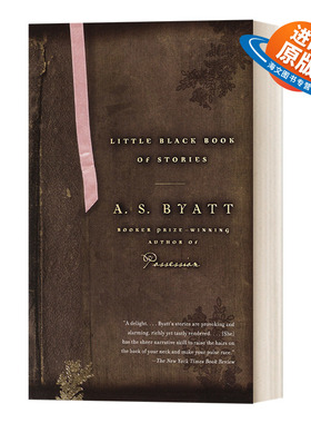 英文原版小说 Little Black Book of Stories Vintage International 黑色小书故事集 A S Byatt拜厄特 英文版 进口英语原版书籍