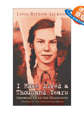 英文原版 I Have Lived a Thousand Years 如历千年 在大屠杀中长大 英文版 进口英语原版书籍