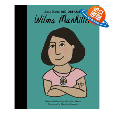 英文原版绘本 Little People Big Dreams Wilma Mankiller 小人物大梦想纸板书 威尔玛 曼基勒 精装 英文版 进口英语原版书籍
