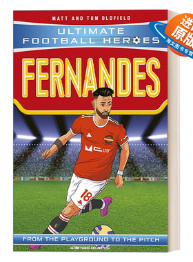 英文原版 Bruno Fernandes  超级足球明星人物传记 布鲁诺 费尔南德斯 Ultimate Football Heroes 英文版 进口英语原版书籍