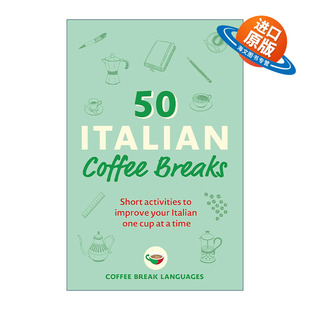 Coffee Italian Breaks 间隙时间学习意大利语 书籍 原版 进口原版